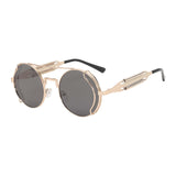Maxbell Round Double Bridge Sunglasses Decor Eyewear for Holiday Dating Party