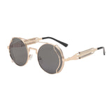 Maxbell Round Double Bridge Sunglasses Decor Eyewear for Holiday Dating Party