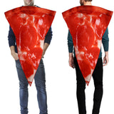 Maxbell Halloween Food Costume Pizza Costume for Festivities Themed Parties Carnival For Adults