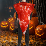 Maxbell Halloween Food Costume Pizza Costume for Festivities Themed Parties Carnival For Kids