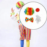 Maxbell Clown Costume Funny Role Play for Festive Events Masquerade Parties Carnival Type A