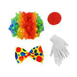 Maxbell Clown Costume Funny Role Play for Festive Events Masquerade Parties Carnival Type A