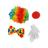 Maxbell Clown Costume Funny Role Play for Festive Events Masquerade Parties Carnival Type A