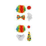 Maxbell Clown Costume Funny Role Play for Festive Events Masquerade Parties Carnival Type A