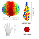 Maxbell Clown Costume Funny Role Play for Festive Events Masquerade Parties Carnival Type B