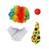 Maxbell Clown Costume Funny Role Play for Festive Events Masquerade Parties Carnival Type B