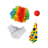 Maxbell Clown Costume Funny Role Play for Festive Events Masquerade Parties Carnival Type B