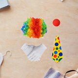 Maxbell Clown Costume Funny Role Play for Festive Events Masquerade Parties Carnival Type B