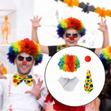 Maxbell Clown Costume Funny Role Play for Festive Events Masquerade Parties Carnival Type B