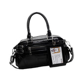 Maxbell Women's Crossbody Purse Zip Closure Fashion PU Tote Bag for Woman Work Party
