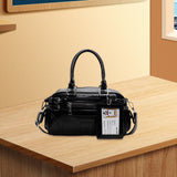 Maxbell Women's Crossbody Purse Zip Closure Fashion PU Tote Bag for Woman Work Party