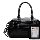 Maxbell Women's Crossbody Purse Zip Closure Fashion PU Tote Bag for Woman Work Party