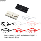 Maxbell 8Pcs Cat Rhinestone Glasses Retro 50S 60S Old Lady Glasses for Women Holiday