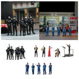Maxbell 5x 1/64 Scale Miniature Scenes DIY Projects Decoration Tiny Model