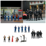 Maxbell 5x 1/64 Scale Miniature Scenes DIY Projects Decoration Tiny Model