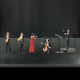 Maxbell 5x 1/64 Scale Miniature Scenes DIY Projects Decoration Tiny Model