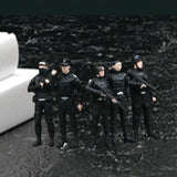 Maxbell 5x 1/64 Scale Miniature Scenes DIY Projects Decoration Tiny Model