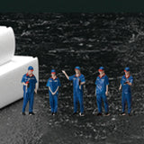Maxbell 5x 1/64 Scale Miniature Scenes DIY Projects Decoration Tiny Model