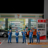 Maxbell 5x 1/64 Scale Miniature Scenes DIY Projects Decoration Tiny Model