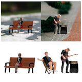 Maxbell 1/64 Miniature Scenes Decoration Photography Prop Landscape Figurine