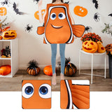 Maxbell Halloween Clownfish Costume Outfit for Halloween Role Play Stage Performance