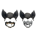 Maxbell Halloween Bat Costume Mask Accessories for Masquerade Birthday Party Friends Black