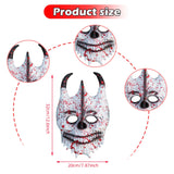 Maxbell Halloween Mask Creepy Costume Prop Face Mask for Adults Role Play Masquerade