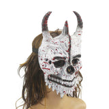 Maxbell Halloween Mask Creepy Costume Prop Face Mask for Adults Role Play Masquerade