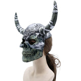 Maxbell Halloween Skeleton Mask Creepy Skeleton Mask for Role Play Festival Dress up