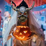 Maxbell Halloween Skeleton Mask Creepy Skeleton Mask for Role Play Festival Dress up