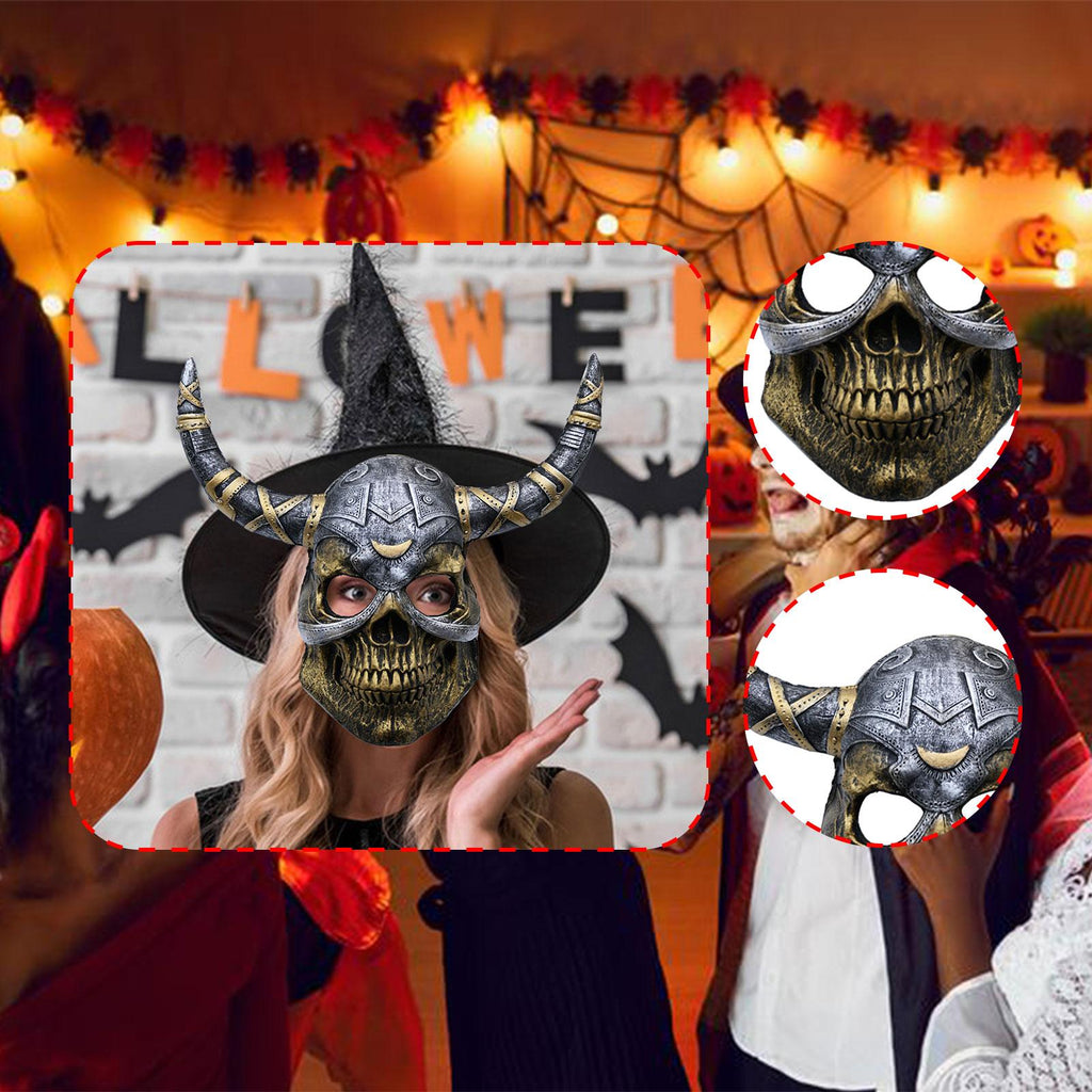 ⚡️Buy Maxbell Halloween Skeleton Mask Creepy Skeleton Mask for