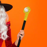 Maxbell Halloween Costume Walking Cane for Festivals Stage Performance Show Birthday Transparent Ball