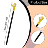 Maxbell Halloween Costume Walking Cane for Festivals Stage Performance Show Birthday Transparent Ball