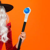 Maxbell Halloween Costume Walking Cane for Festivals Stage Performance Show Birthday Blue Ball