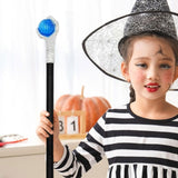 Maxbell Halloween Costume Walking Cane for Festivals Stage Performance Show Birthday Blue Ball
