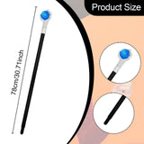 Maxbell Halloween Costume Walking Cane for Festivals Stage Performance Show Birthday Blue Ball