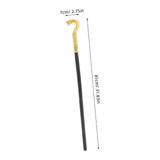 Maxbell Halloween Cane for Men Snake Head Shaped for Wedding Themed Party Stage Show Gold