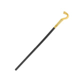 Maxbell Halloween Cane for Men Snake Head Shaped for Wedding Themed Party Stage Show Gold