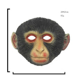 Maxbell Monkey Mask Fancy Dress Props Halloween Face Mask for Carnival Role Festival