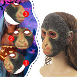 Maxbell Monkey Mask Fancy Dress Props Halloween Face Mask for Carnival Role Festival