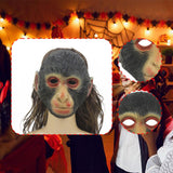 Maxbell Monkey Mask Fancy Dress Props Halloween Face Mask for Carnival Role Festival