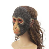 Maxbell Monkey Mask Fancy Dress Props Halloween Face Mask for Carnival Role Festival