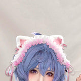 Maxbell Cat Ears Lolita Headband Cute for Party Supplies Stage Performances Carnival pink