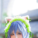 Maxbell Cat Ears Lolita Headband Cute for Party Supplies Stage Performances Carnival green