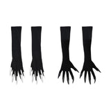 Maxbell Halloween Costume Paw Gloves Paw Gloves for Party Supplies Stage Performance Argent nail