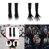 Maxbell Halloween Costume Paw Gloves Paw Gloves for Party Supplies Stage Performance Argent nail