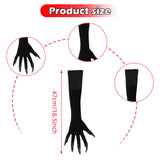 Maxbell Halloween Costume Paw Gloves Paw Gloves for Party Supplies Stage Performance black nail