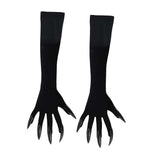 Maxbell Halloween Costume Paw Gloves Paw Gloves for Party Supplies Stage Performance black nail