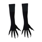 Maxbell Halloween Costume Paw Gloves Paw Gloves for Party Supplies Stage Performance black nail