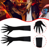 Maxbell Halloween Costume Paw Gloves Paw Gloves for Party Supplies Stage Performance black nail